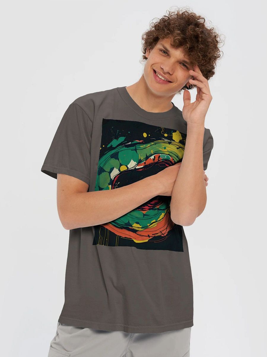 Python Mystery- image on front and back. Midnight Comfort: Blank Canvas T-Shirt product image (5)