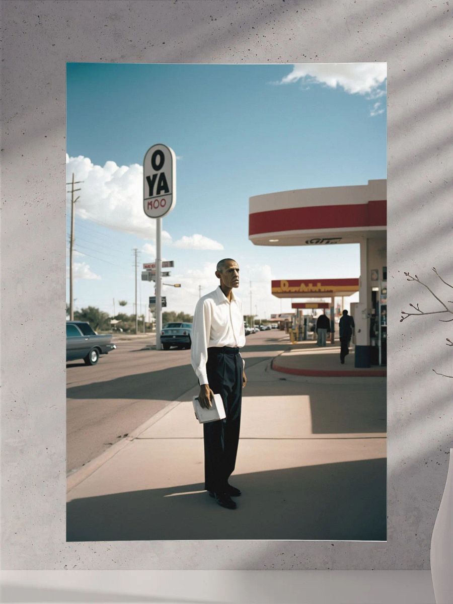 Obama At The Gas Station product image (5)