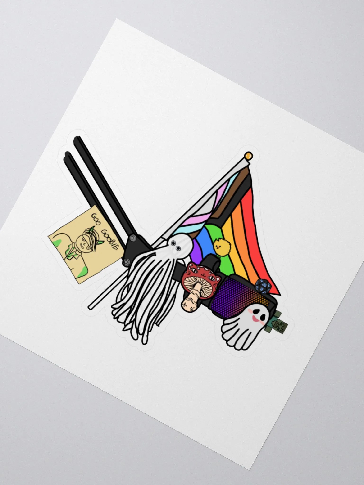 Microphone Sticker product image (6)