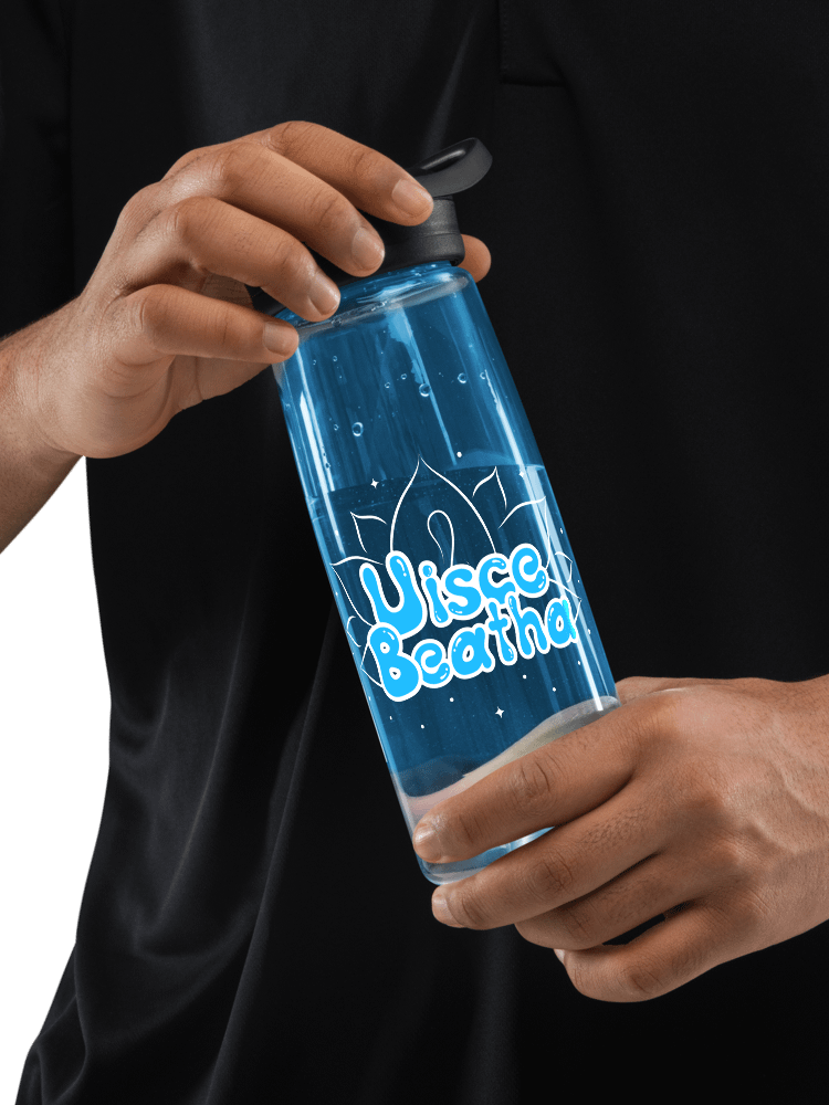 "Water of Life" - Irish / Gaeilge / Gaelic 50% Recycled CamelBak Sports Water Bottle ♻️ product image (5)