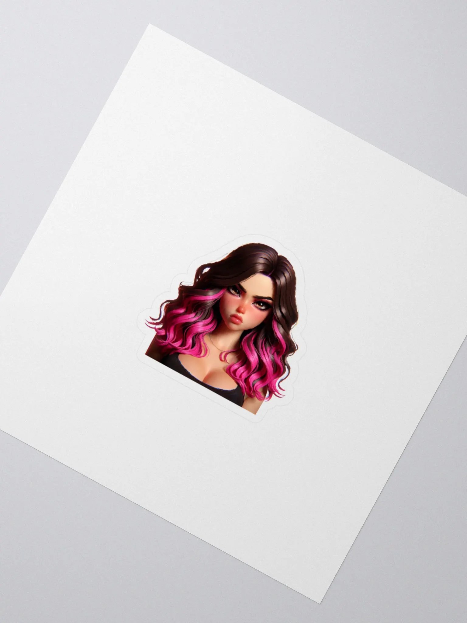 Angry Girl sticker product image (5)