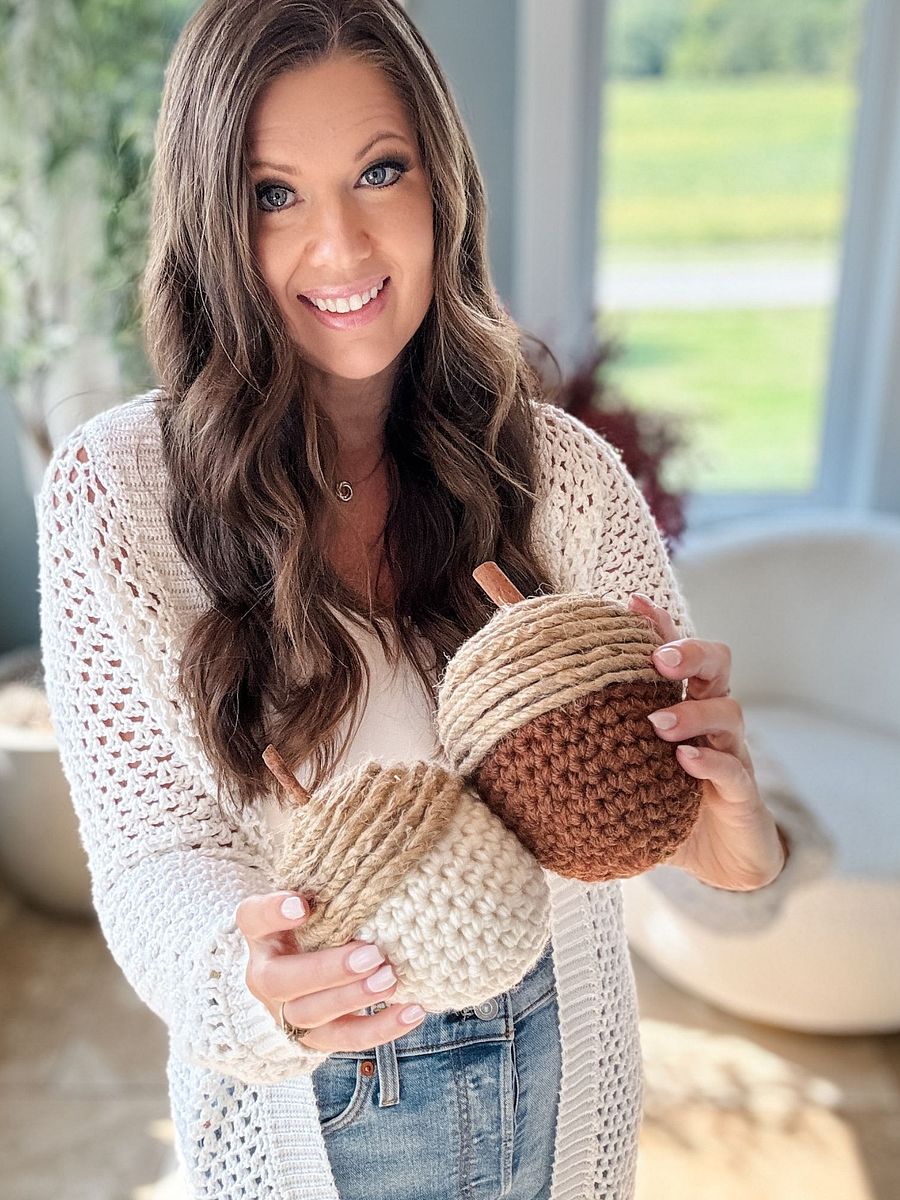 Rustic Farmhouse Acorns Crochet Pattern product image (11)