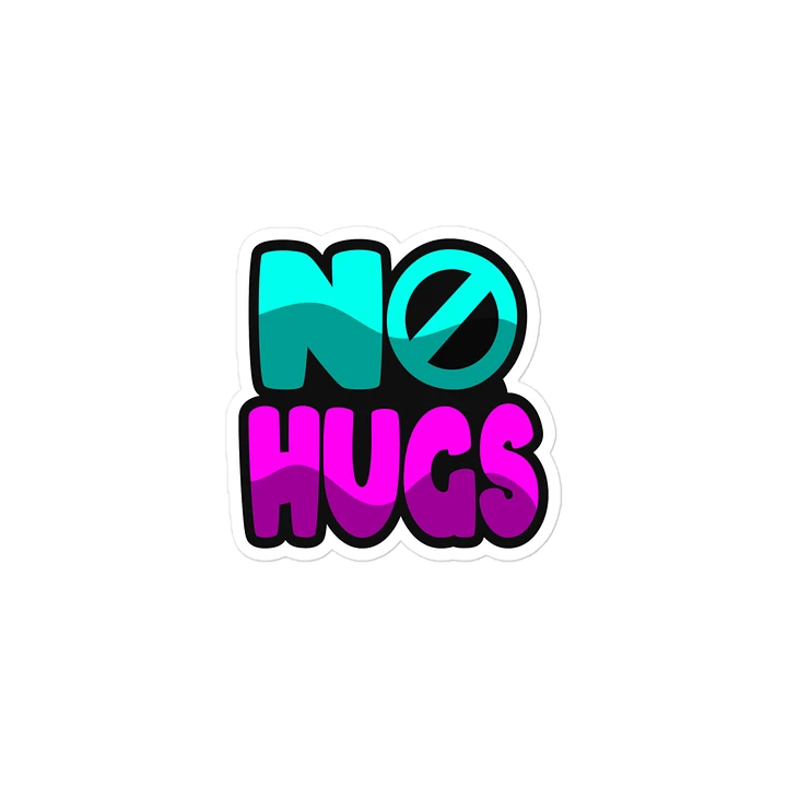 NO HUGS MAGNET product image (1)