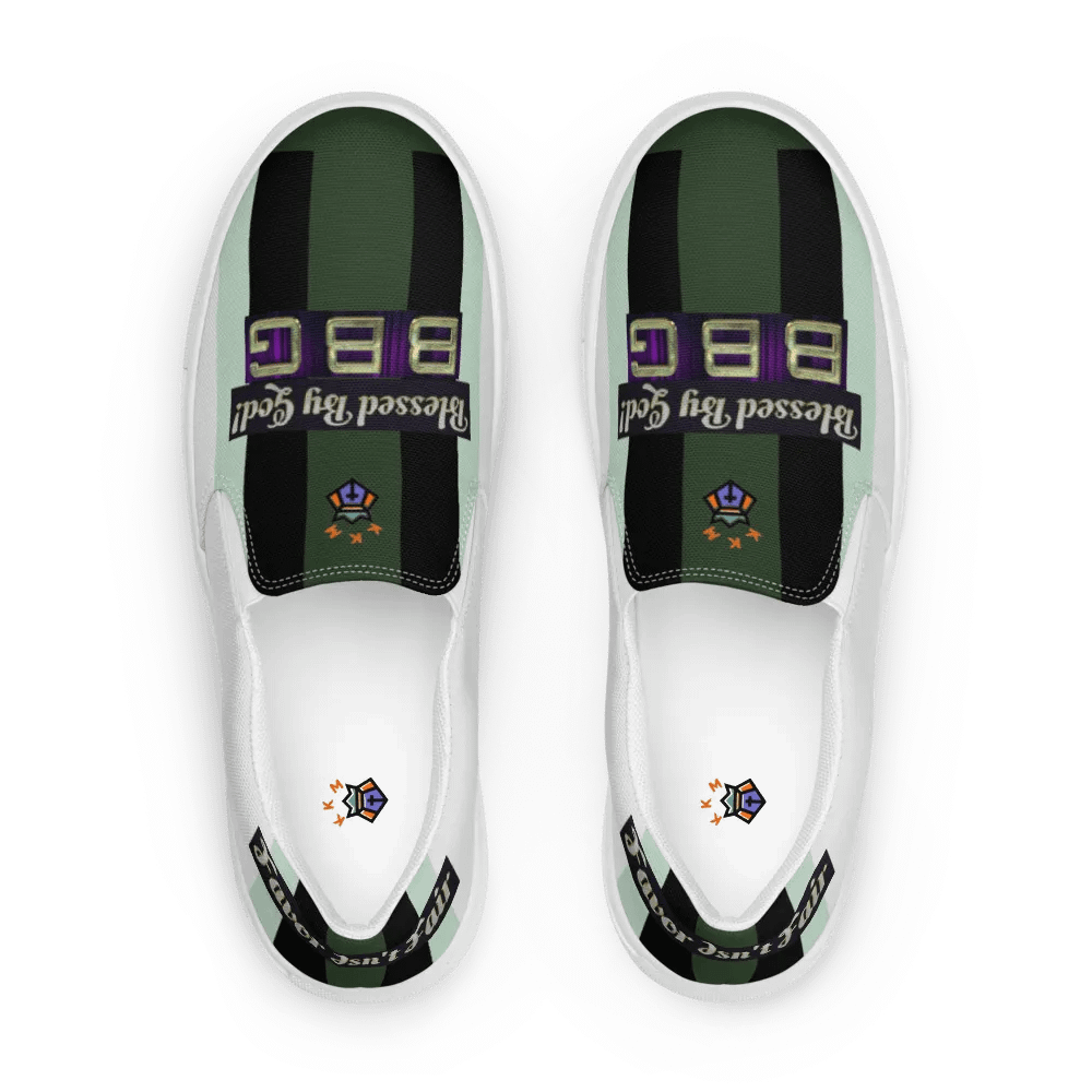 BBG Green & Black Men's Slip Ons product image (2)