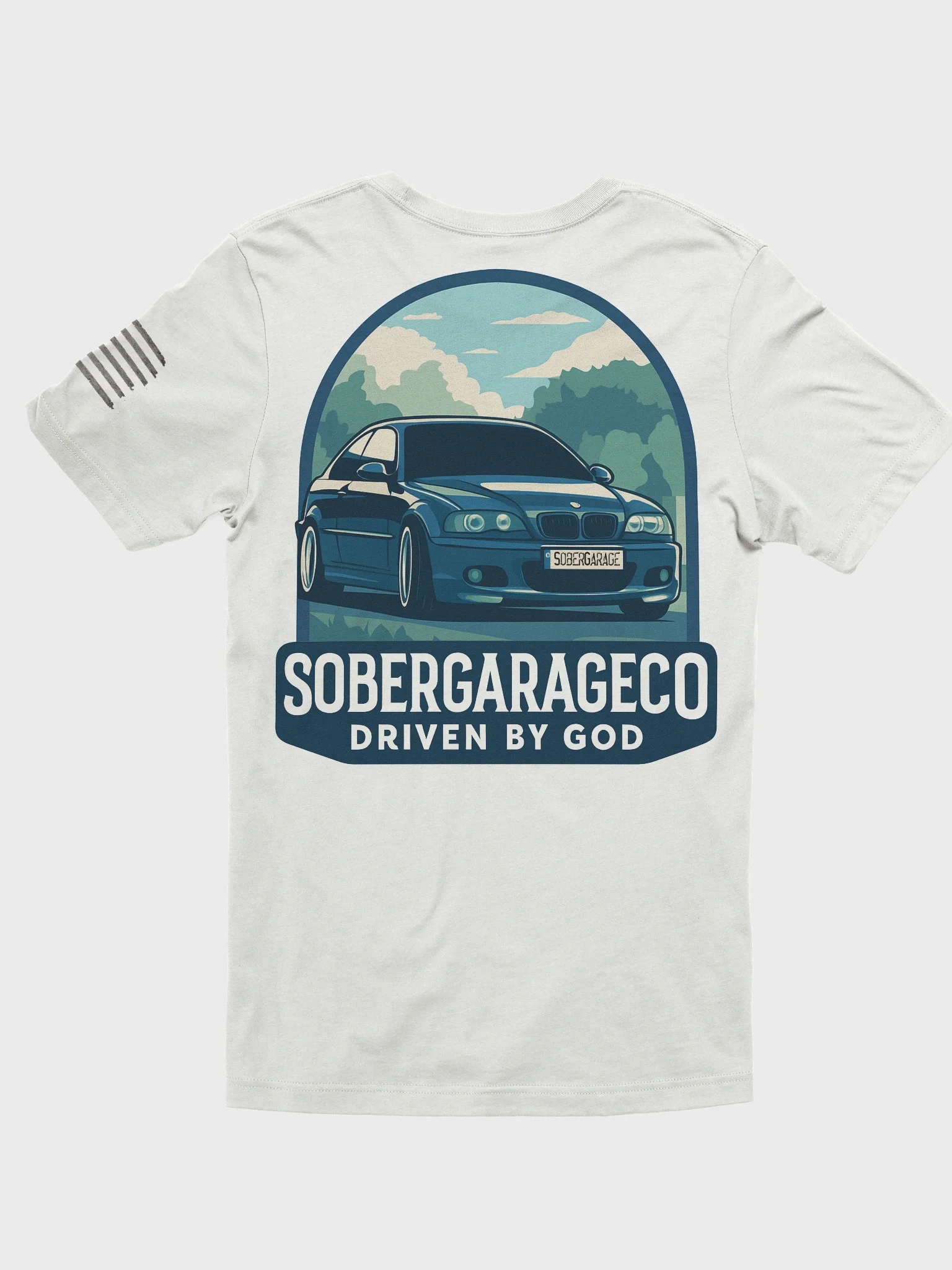 BMW E46 Sober Garage CO Stylized T-Shirt product image (17)