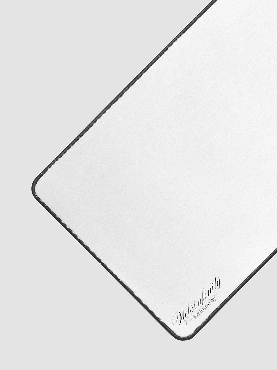 N.U.E. Basic Signature Desk Mat (White) product image (3)