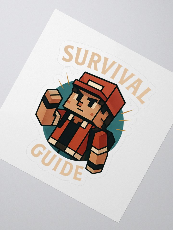 Survival Guide Sticker No Background product image (2)