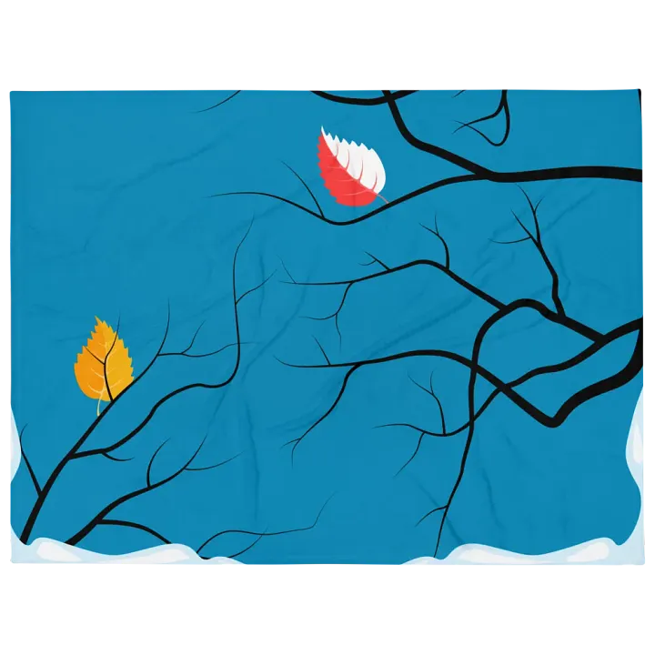 Winter Forest Throw Blanket product image (2)