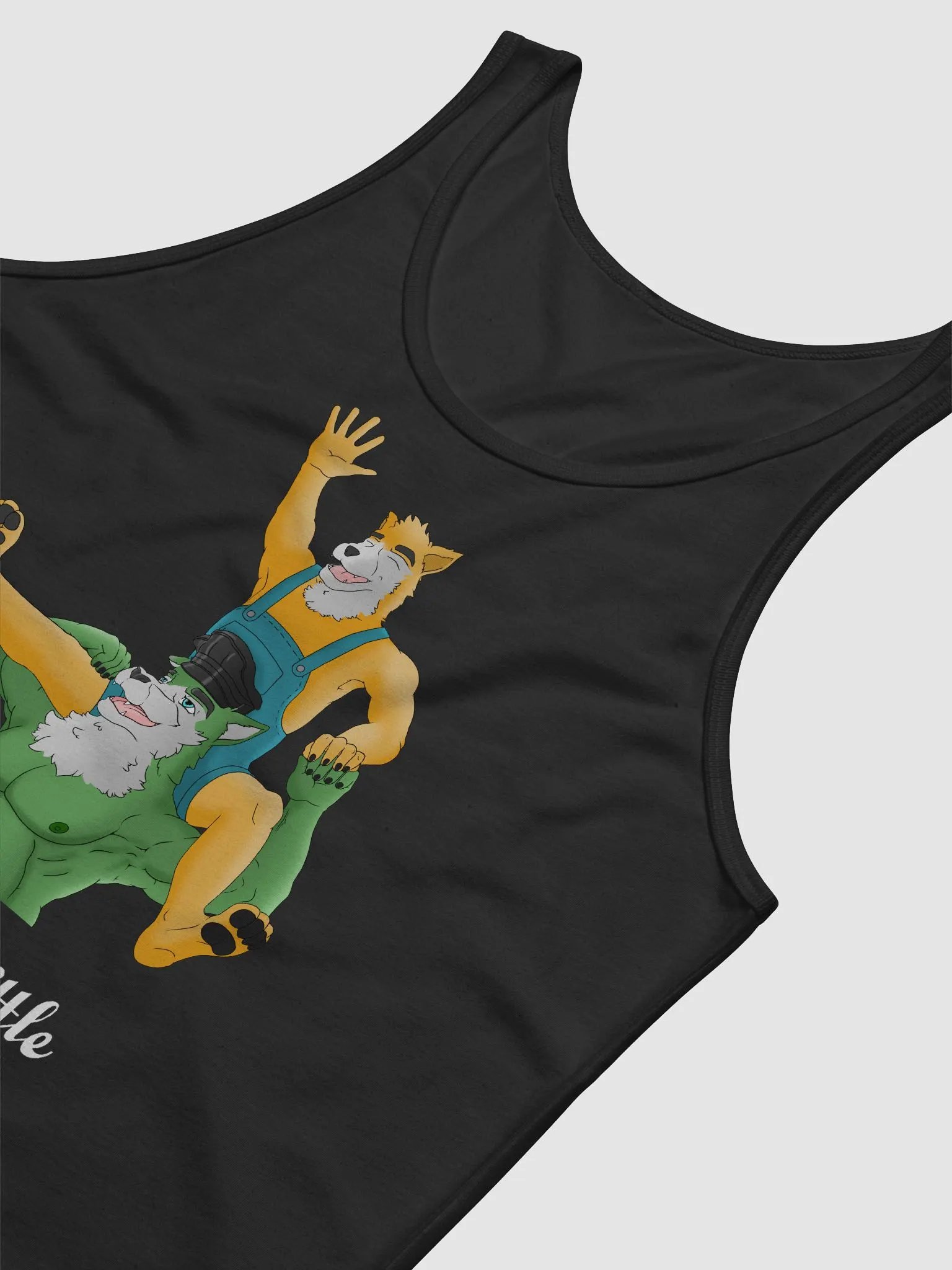 Daddys Little Wolf Buddy Tank Top product image (21)