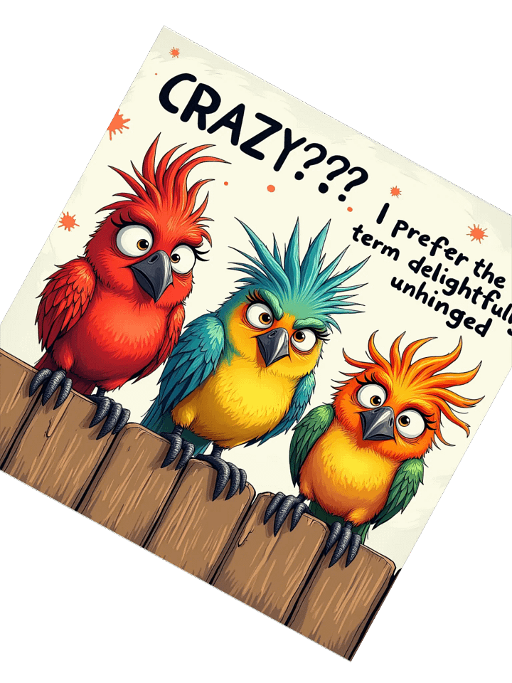 Crazy Sticker product image (2)