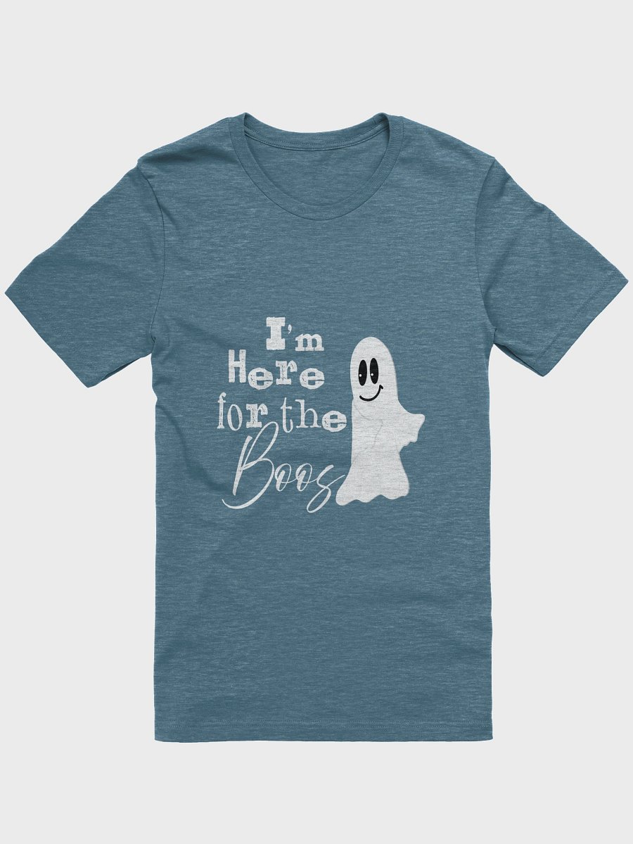 I'm Here for the Boos – Funny Ghost Halloween T‑Shirt product image (1)