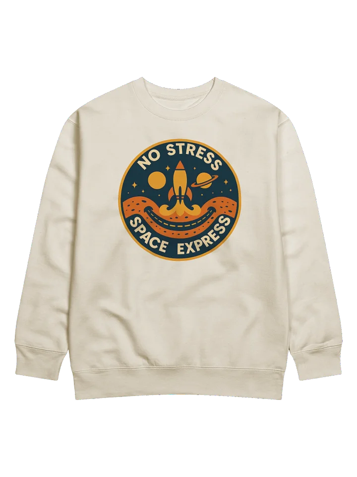 No Stress Space Express - Snuggly Sweatshirt product image (1)
