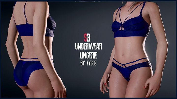 Resident Evil 2 Remake: SB Underwear Lingerie Mod product image (1)