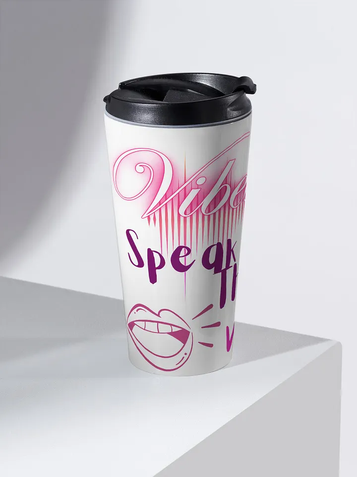Vibes Stainless Steel Travel Mug product image (1)