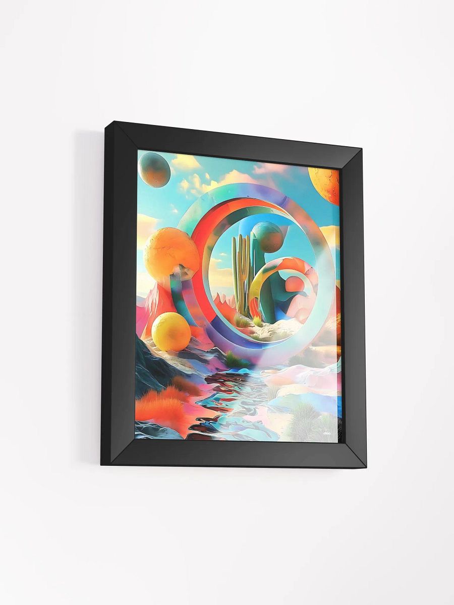 A Timeless Journey: Surreal Digital Art, Framed Painting product image (3)