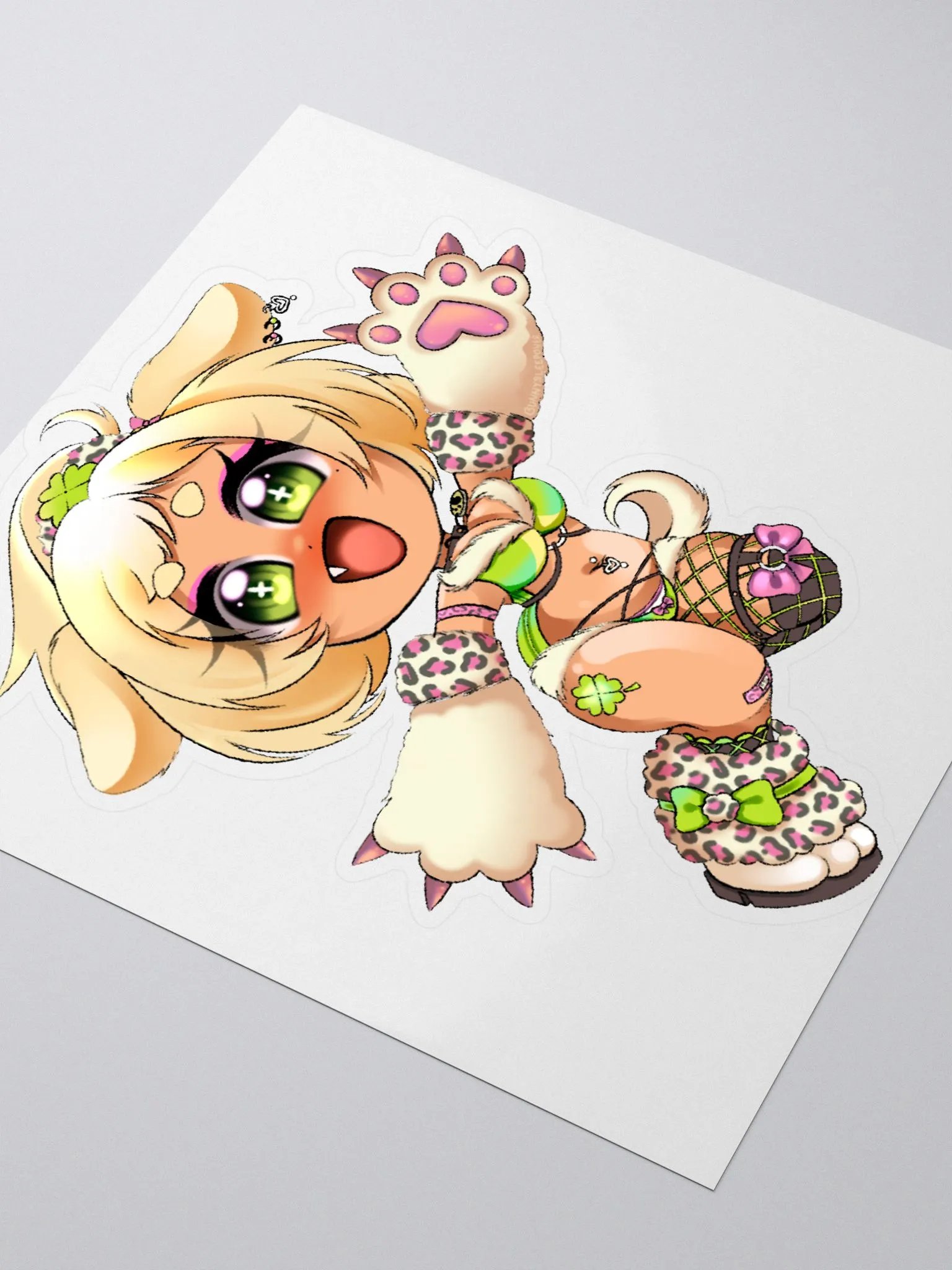 Lucky Pochi x BunnySleepover sticker product image (3)