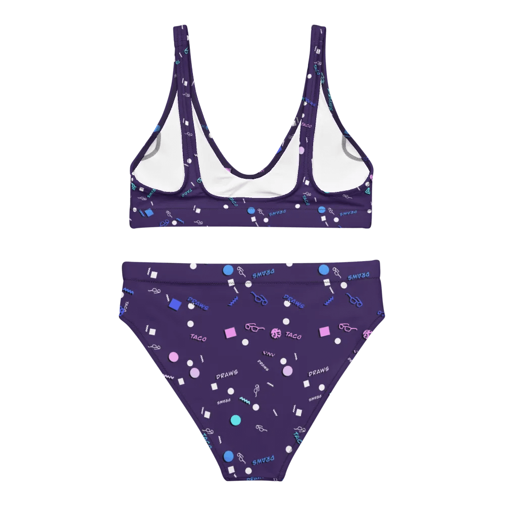 TacoDraws Retro Pattern Bikini product image (4)