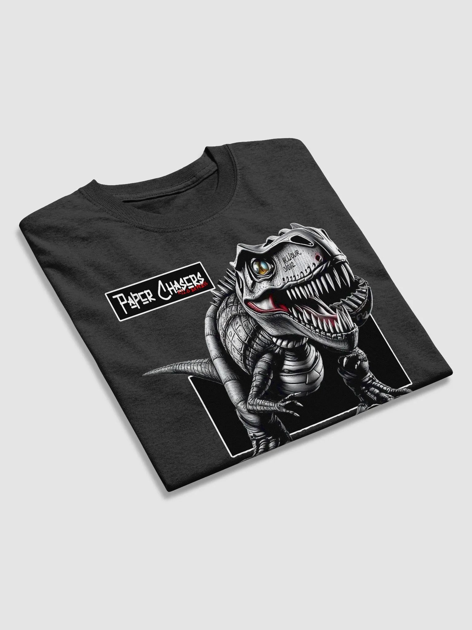 Kilo Express - Paper Chasers Metal Dino Tee product image (4)