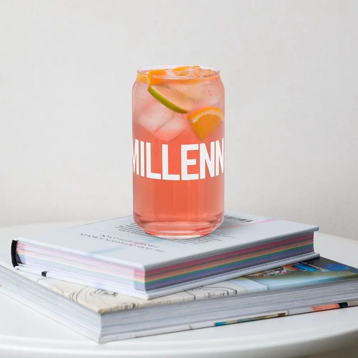 #Millennial Glass Cup product image (2)