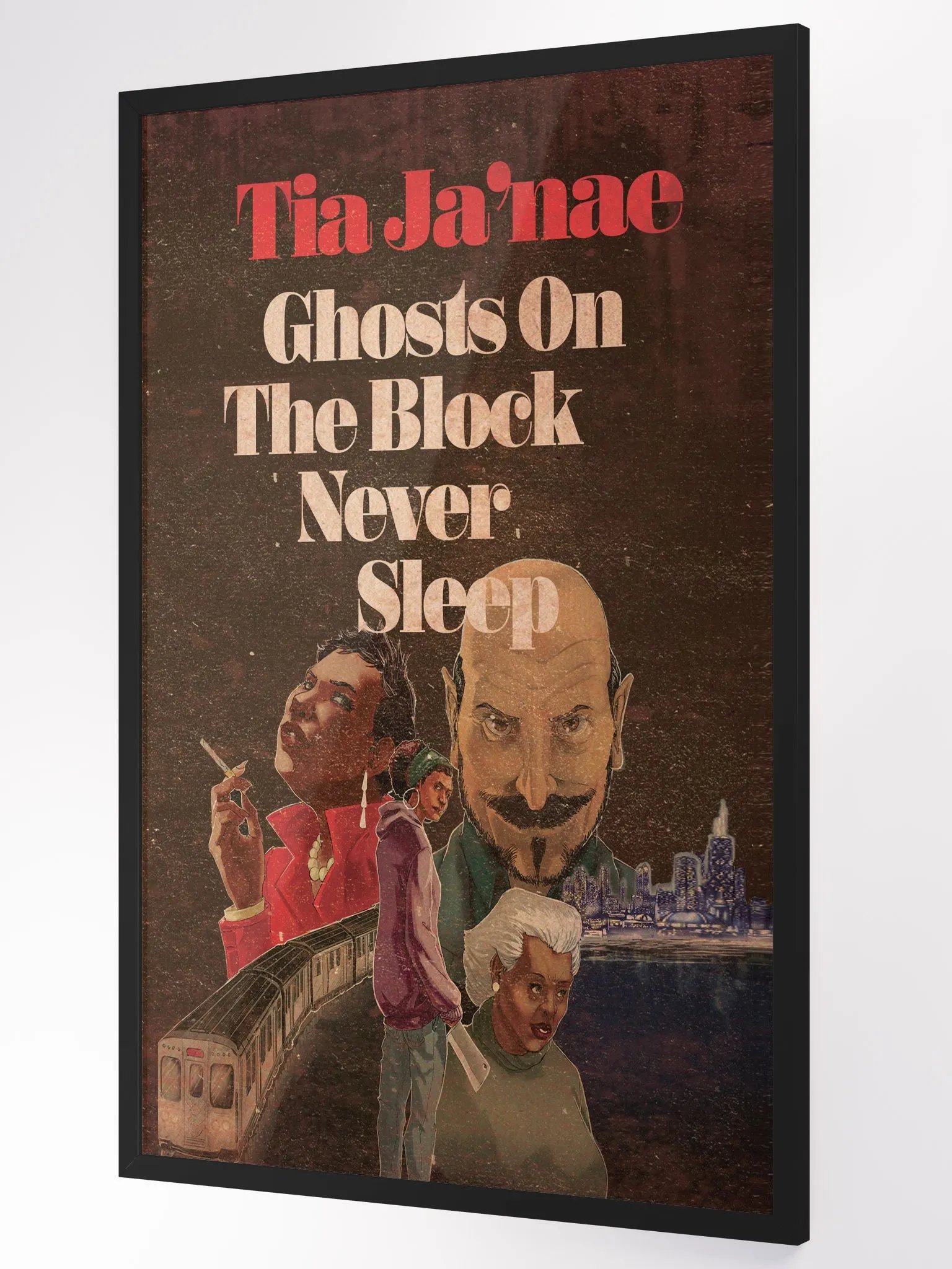 Ghosts On The Block Never Sleep (Cover Poster) product image (3)