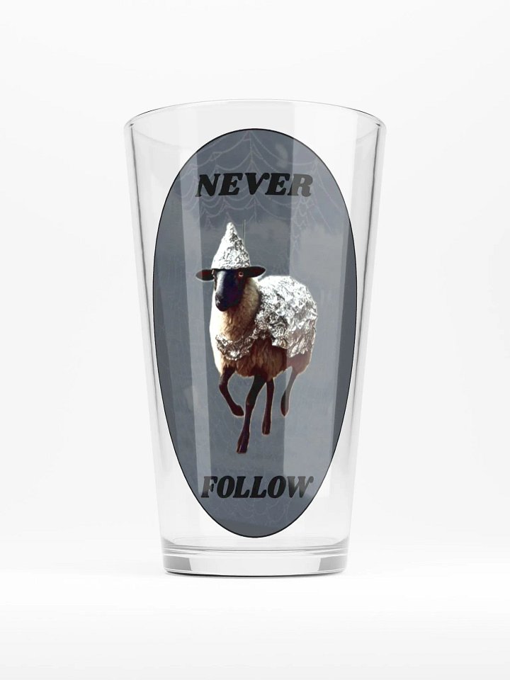 Webs & Showdows Black Sheep Pint Glass product image (1)