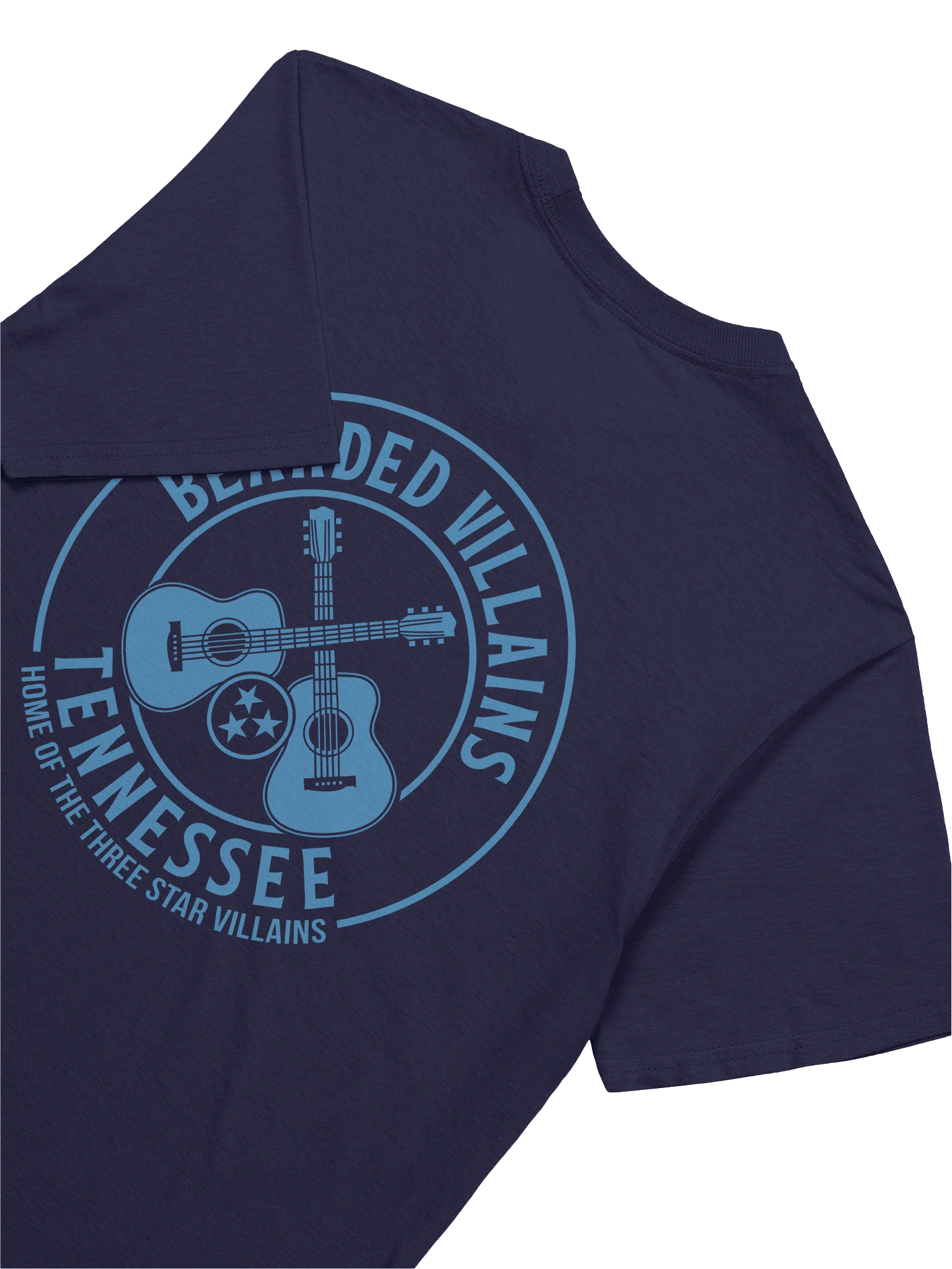 TSV Bearded Villains Tennessee Titans Blue T-Shirt | Titans Logo Design | Brotherhood & Southern Pride Tee product image (36)