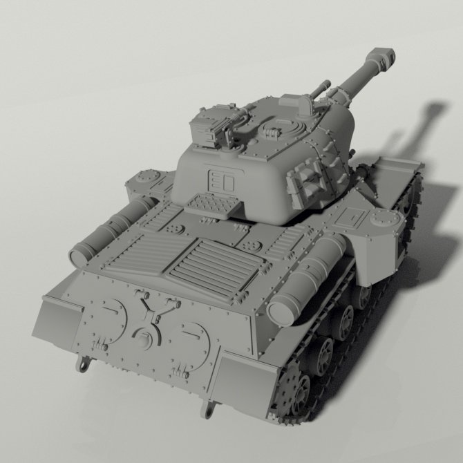 Grim IS-2 Heavy Tank STLs product image (6)