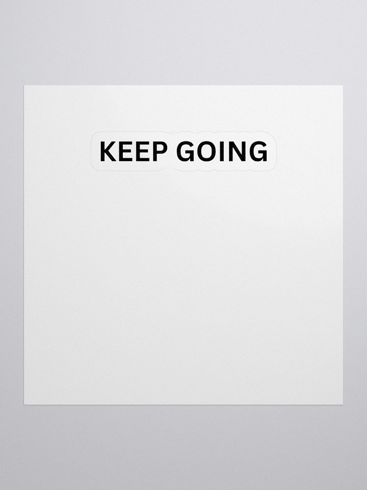 Keep Going Sticker product image (1)