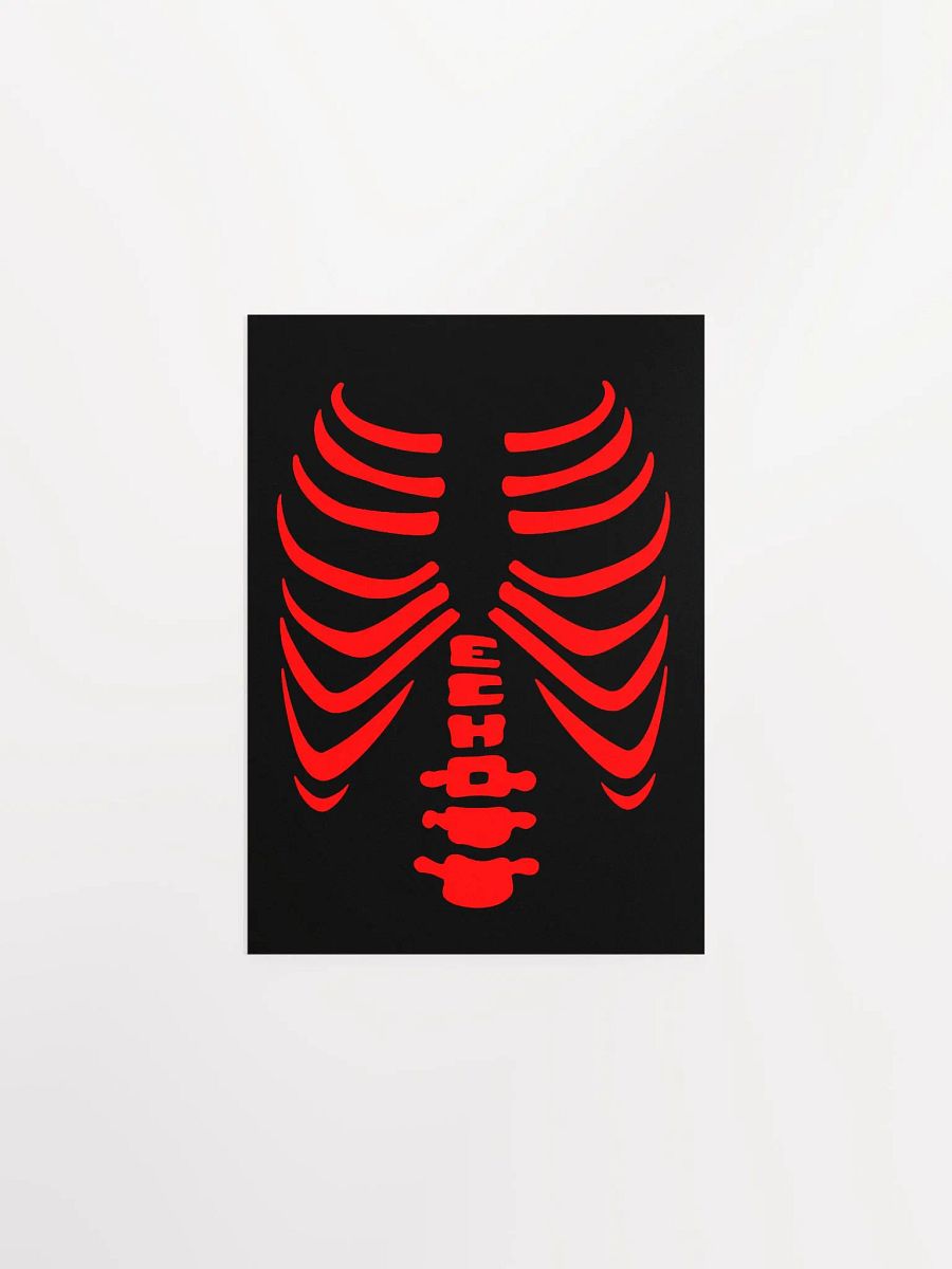 Echo Shirt Matte Poster Print product image (1)