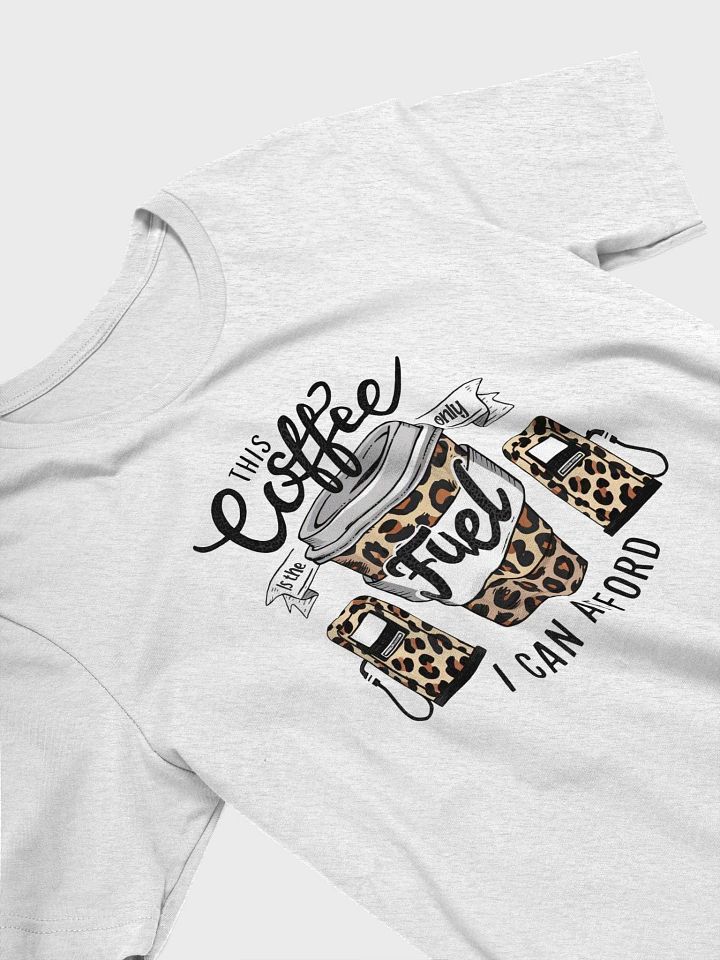 Leopard Print Fuel Coffee T-Shirt product image (2)