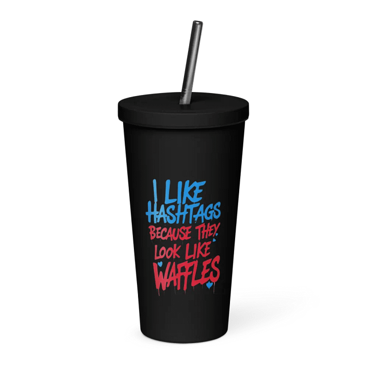 Waffling in Style Insulated Tumbler product image (1)