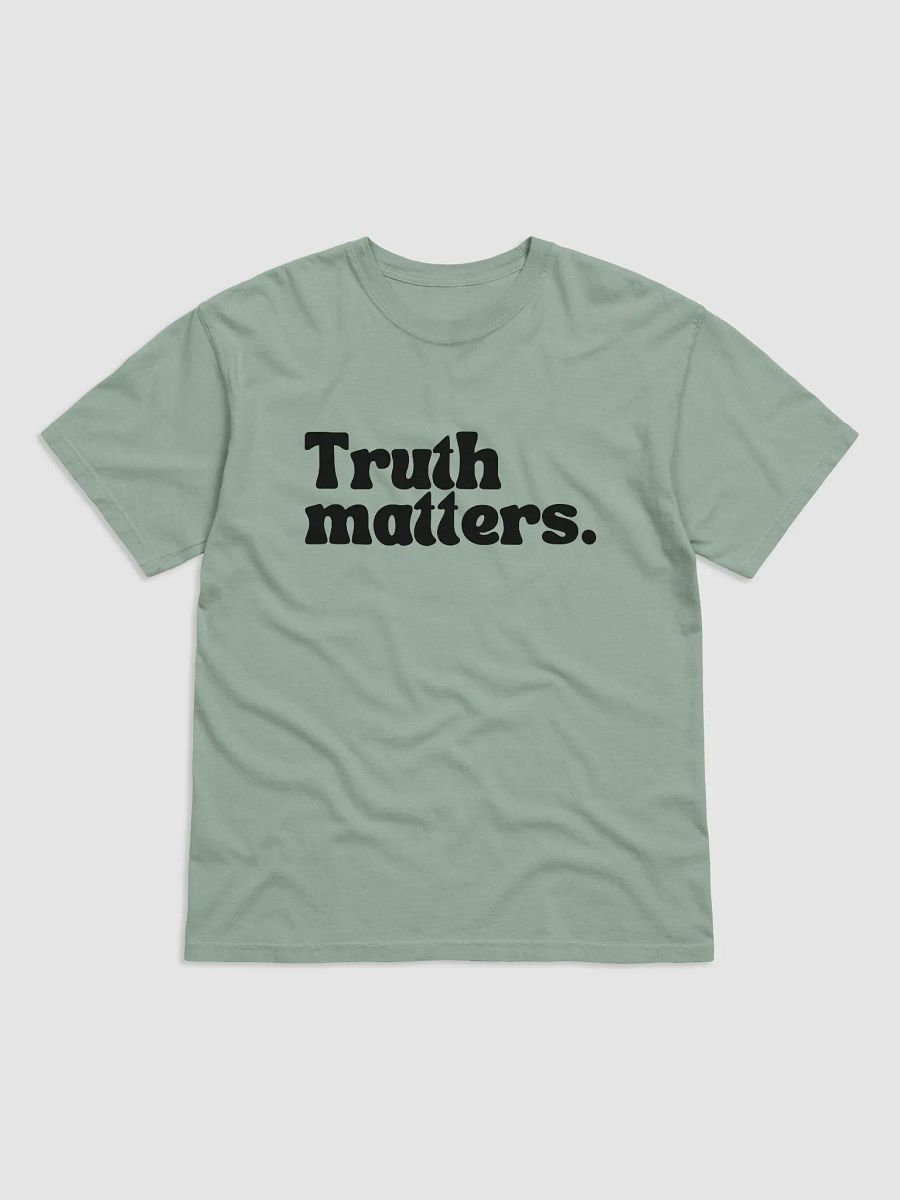 Truth Matters. Cotton T-Shirt product image (1)