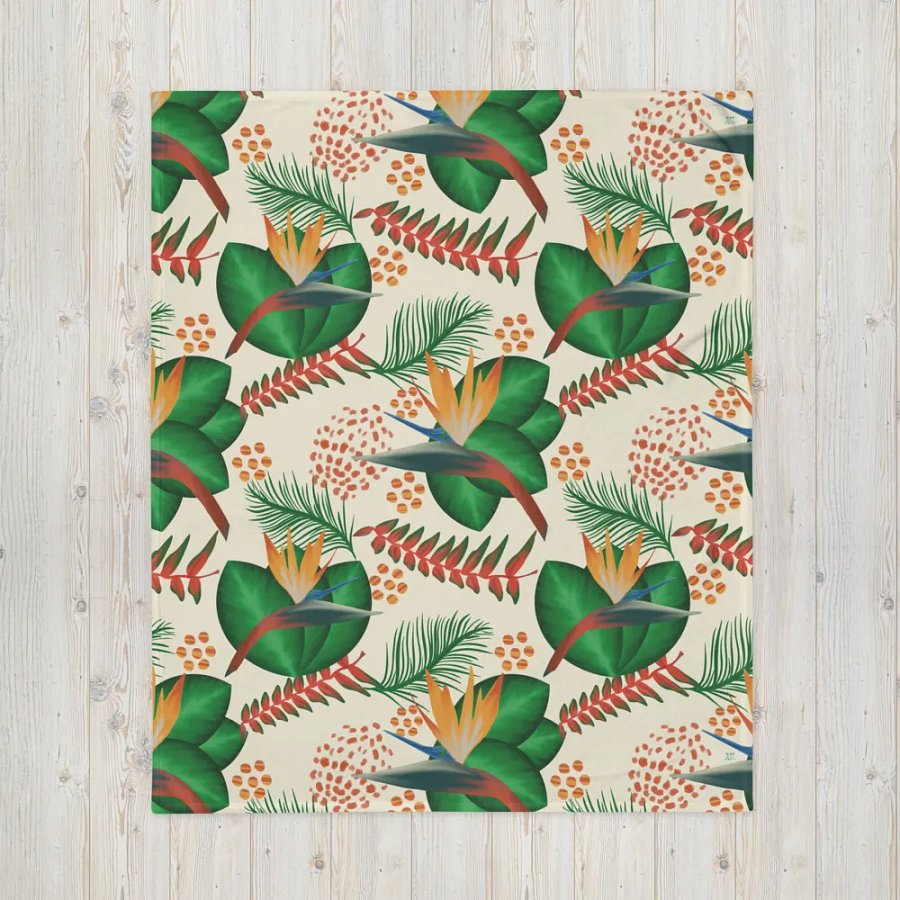 El Yunque Colorful Rainforest Blanket product image (16)