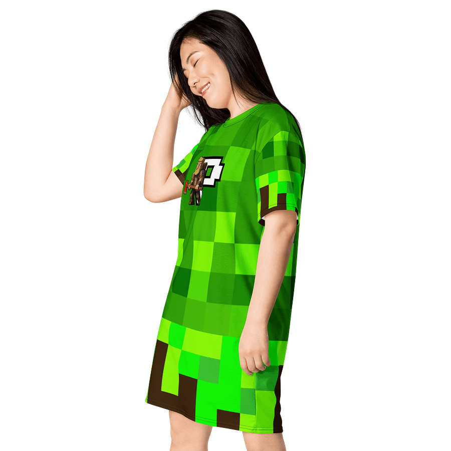 Patient PixelZ P Logo T-Shirt Dress (PixelZ My Craft) product image (3)