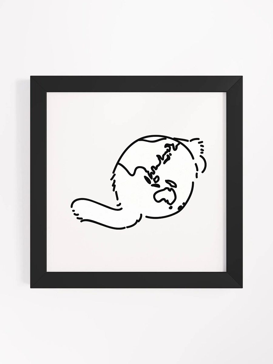 Planet Manul Asia & Oceania - Framed Print product image (3)