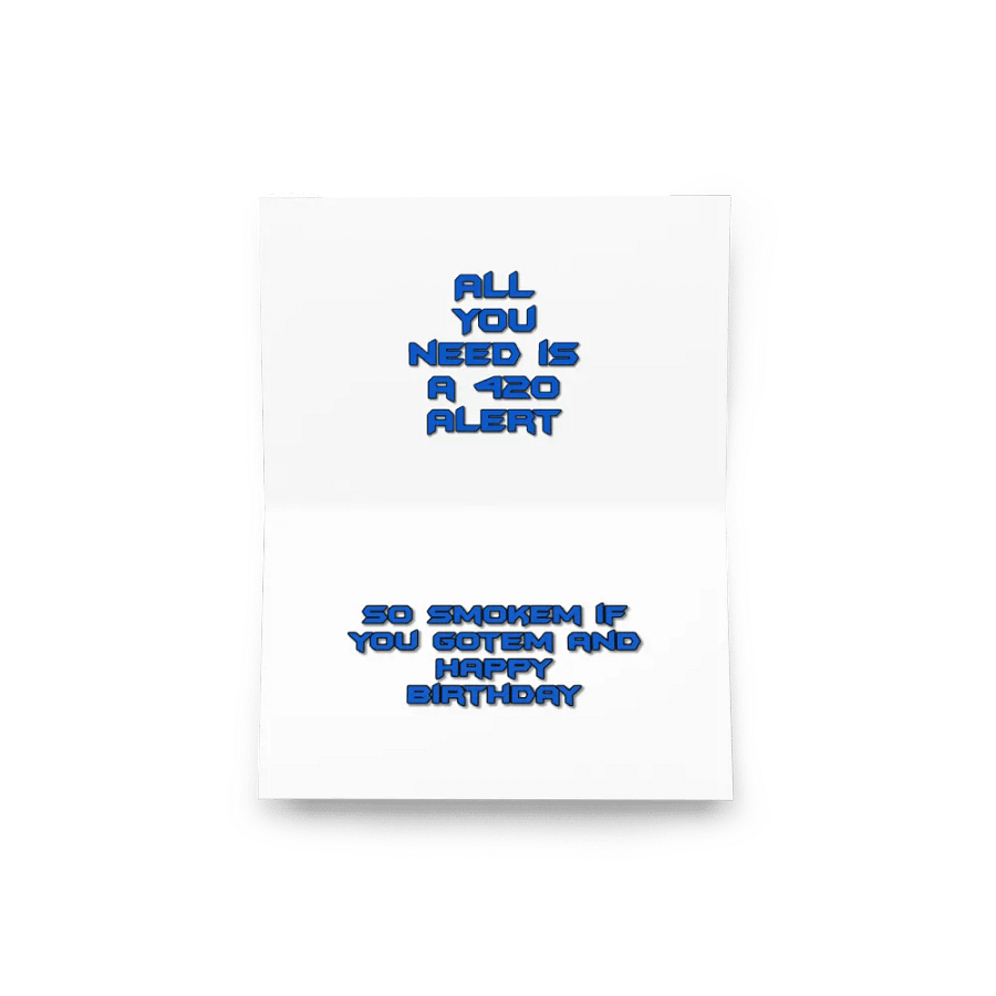 Birthday Wishes Greeting Card product image (5)