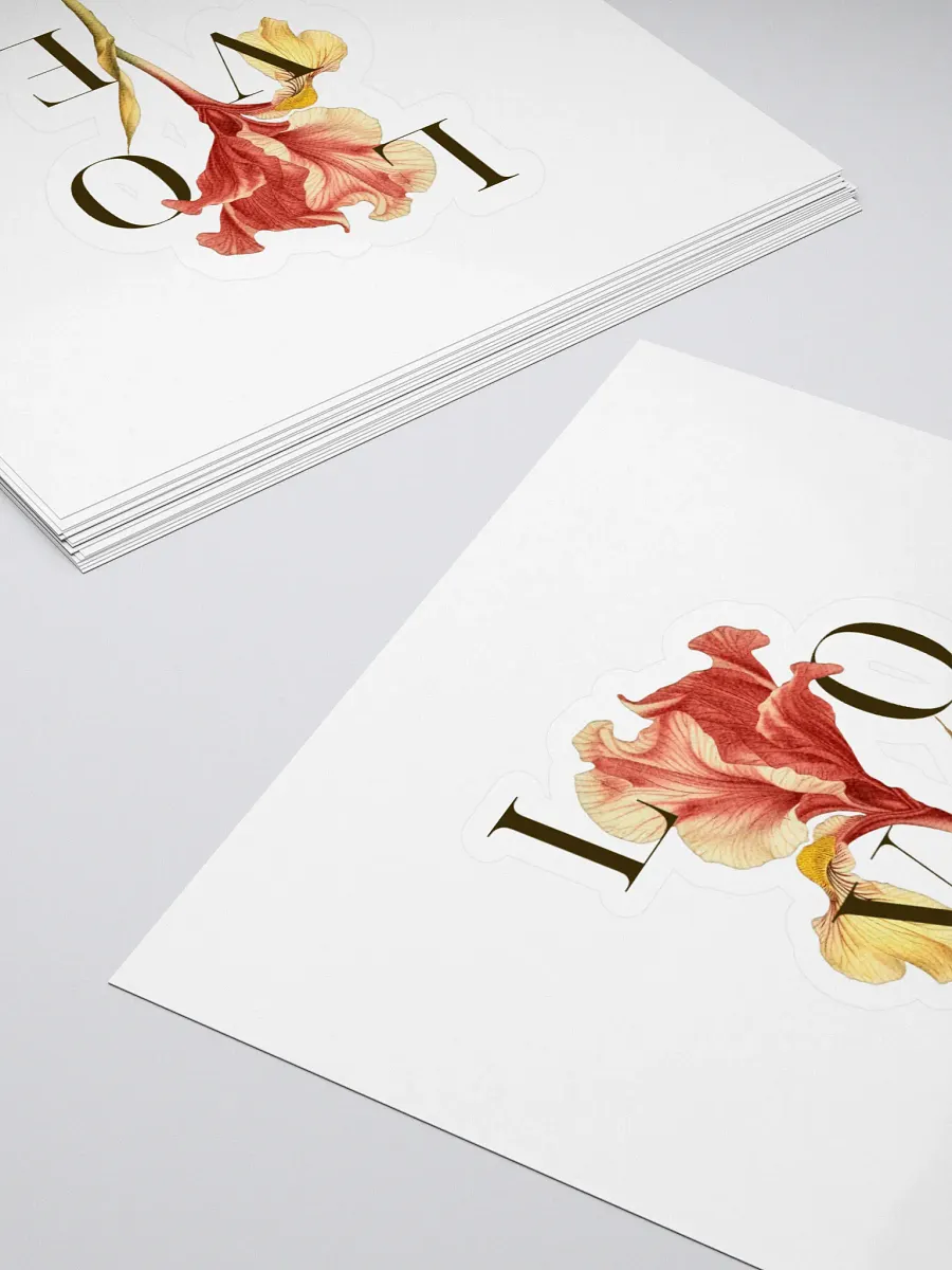 Love Blossom Kiss Cut Stickers product image (4)