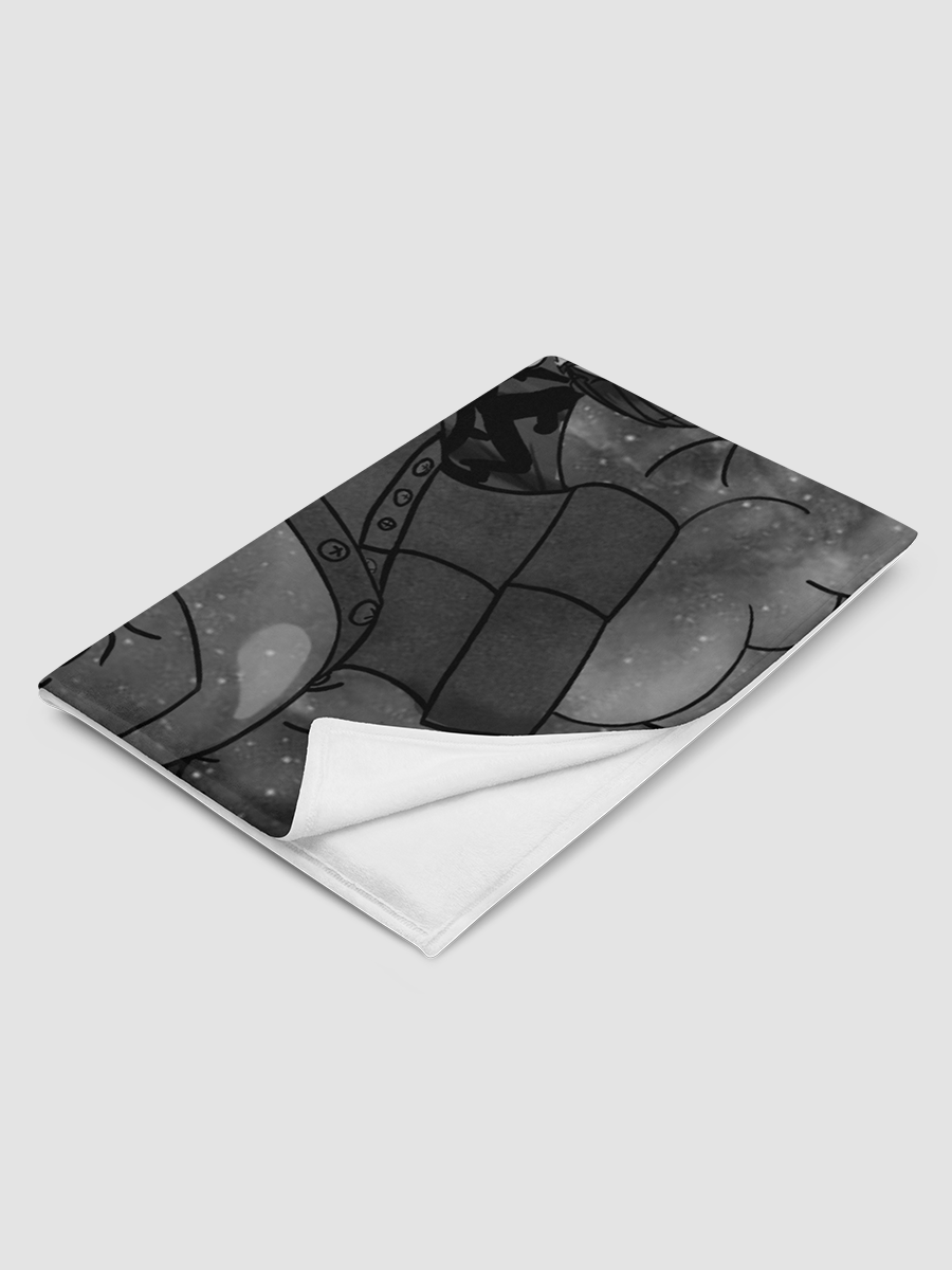 Crazzie Train Fleece Throw Blanket (B&W) product image (2)