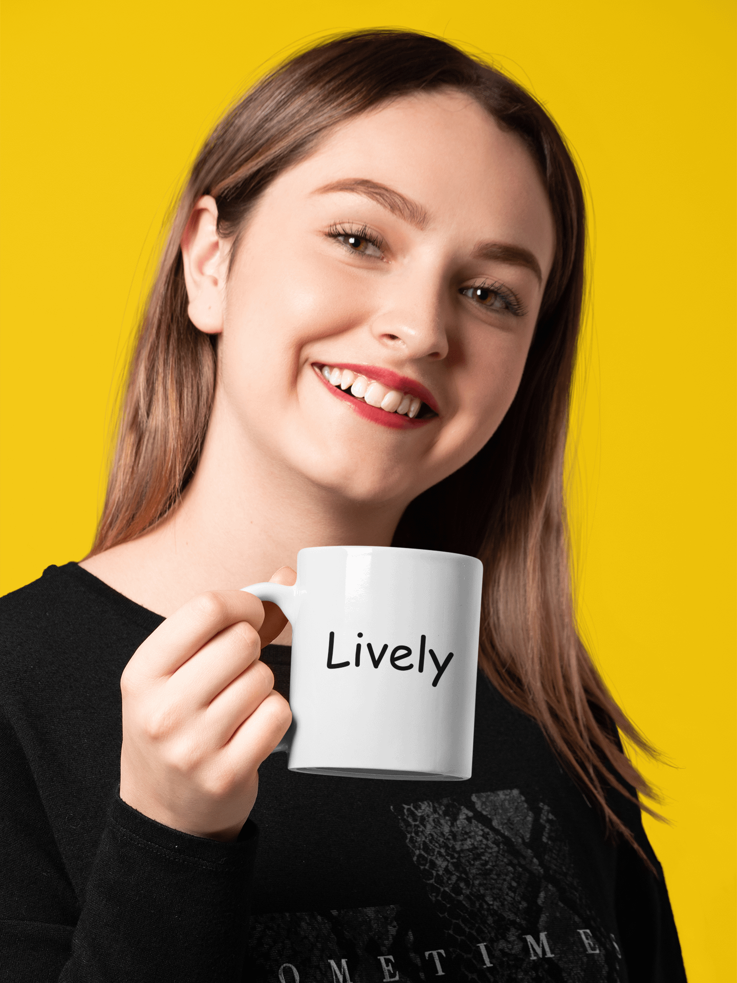 “Lively” My Vibe Ceramic Mug product image (1)