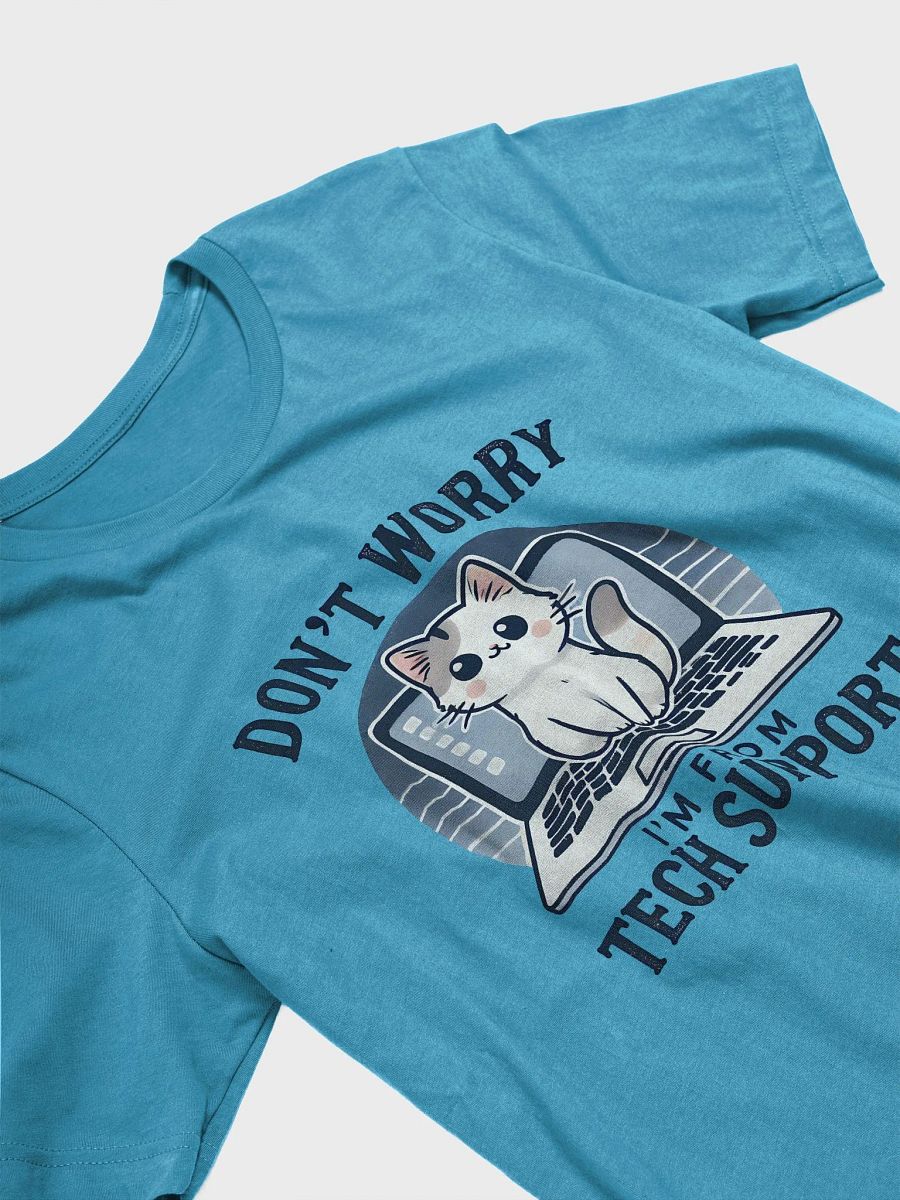 Don't Worry, I'm From Tech Support Cat Lover T-Shirt product image (5)