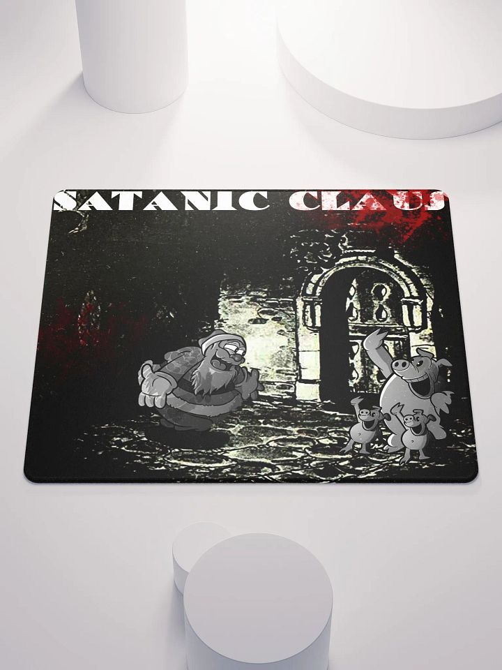Satanic Claus Gaming Mouse Pad product image (2)