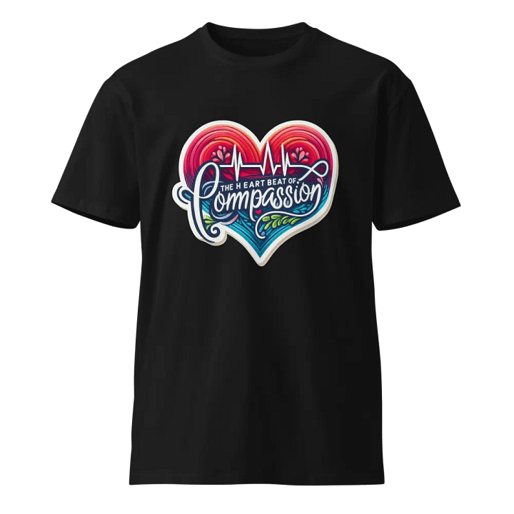 Compassionate Heartbeat EKG T-Shirt product image (1)