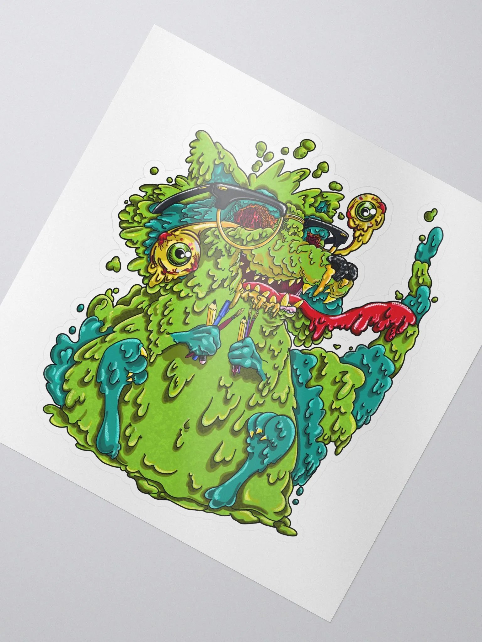 Booger Magic: Kiss Cut Sticker product image (2)