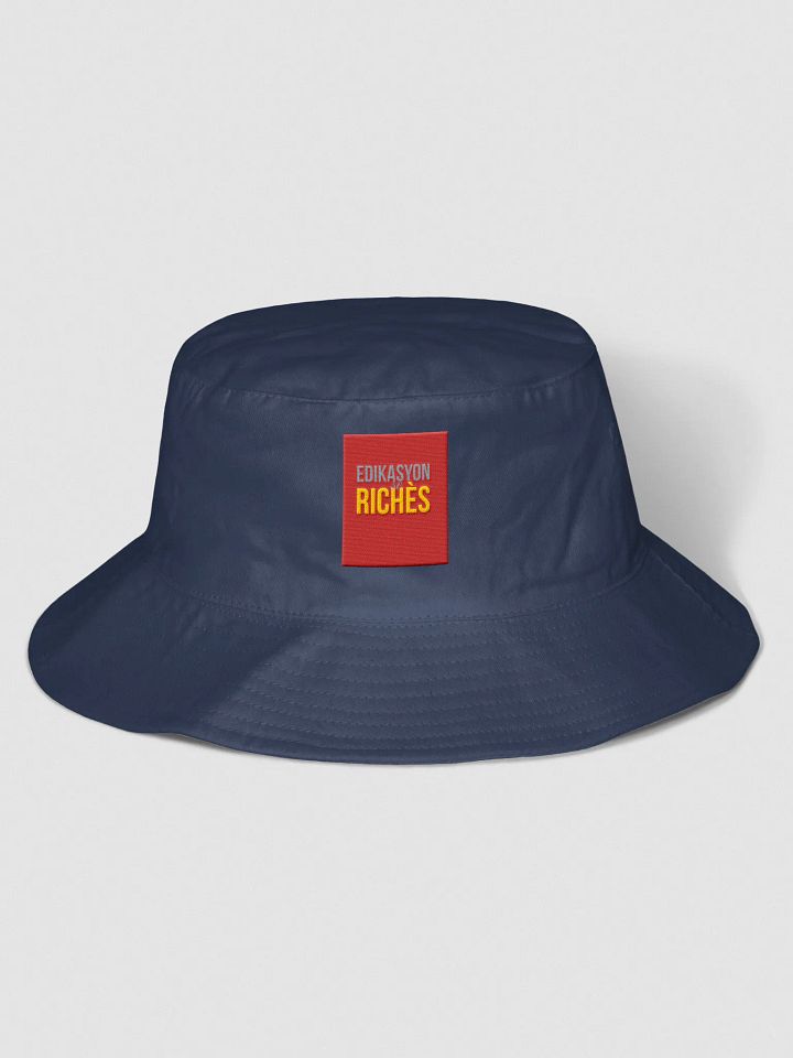 Edikasyon se Richès Bucket Hat – Style with a Statement product image (3)