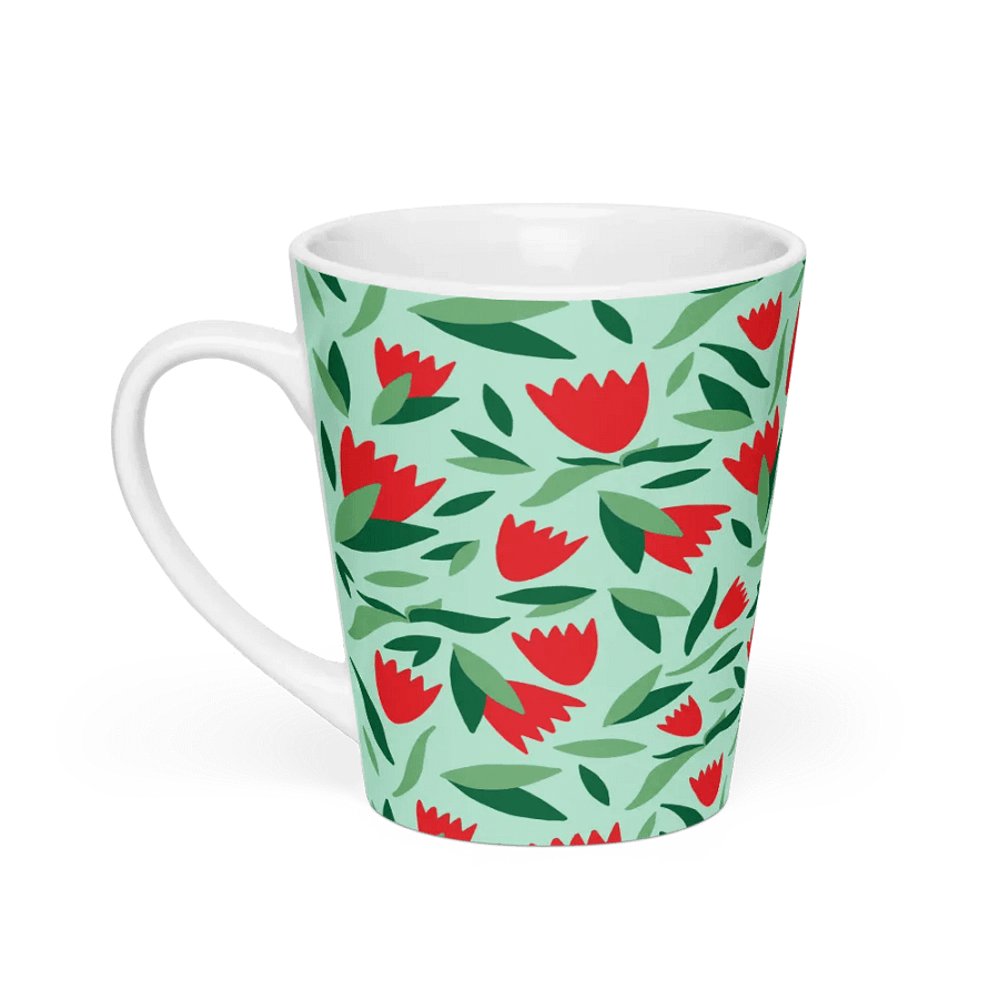 Blossom Elegance Latte Mug product image (1)
