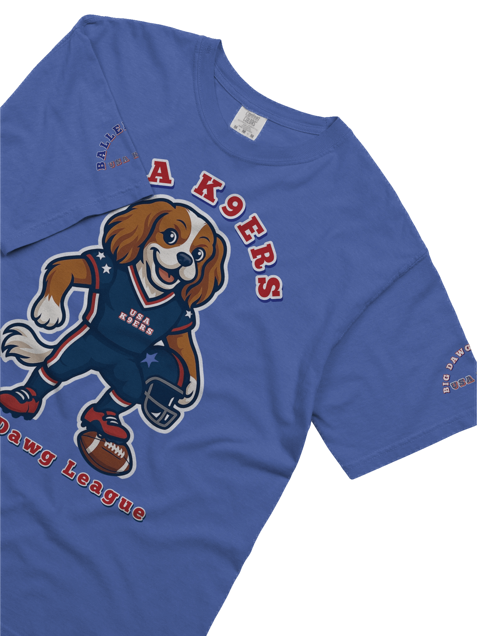 Unisex Heavyweight T-Shirt Cavalier King Charles Spaniel USA K9ERS product image (8)