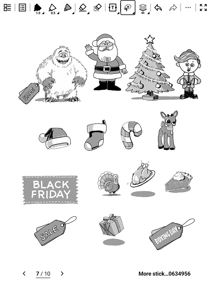 Occasions the not-even-close-to-complete supernote sticker set product image (1)