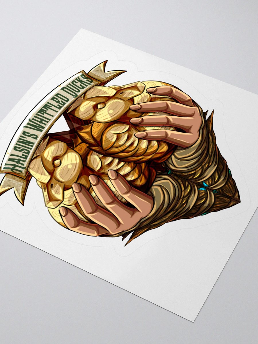 Halsin's Whittled Ducks Sticker product image (7)