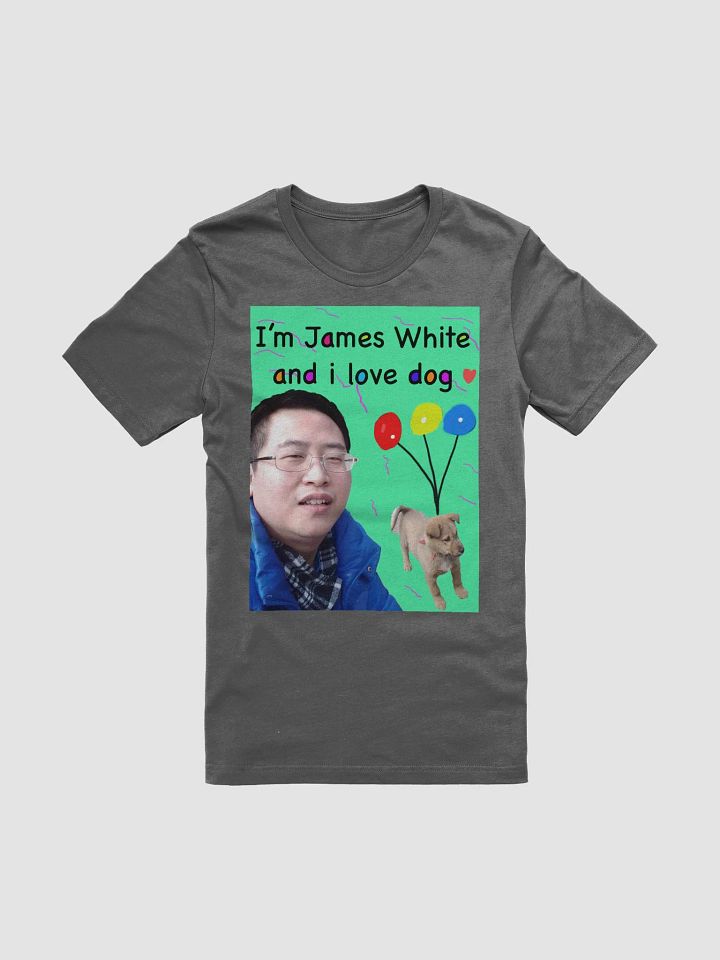 Bella+Canvas Supersoft T-Shirt: i love dog 2.0 product image (1)