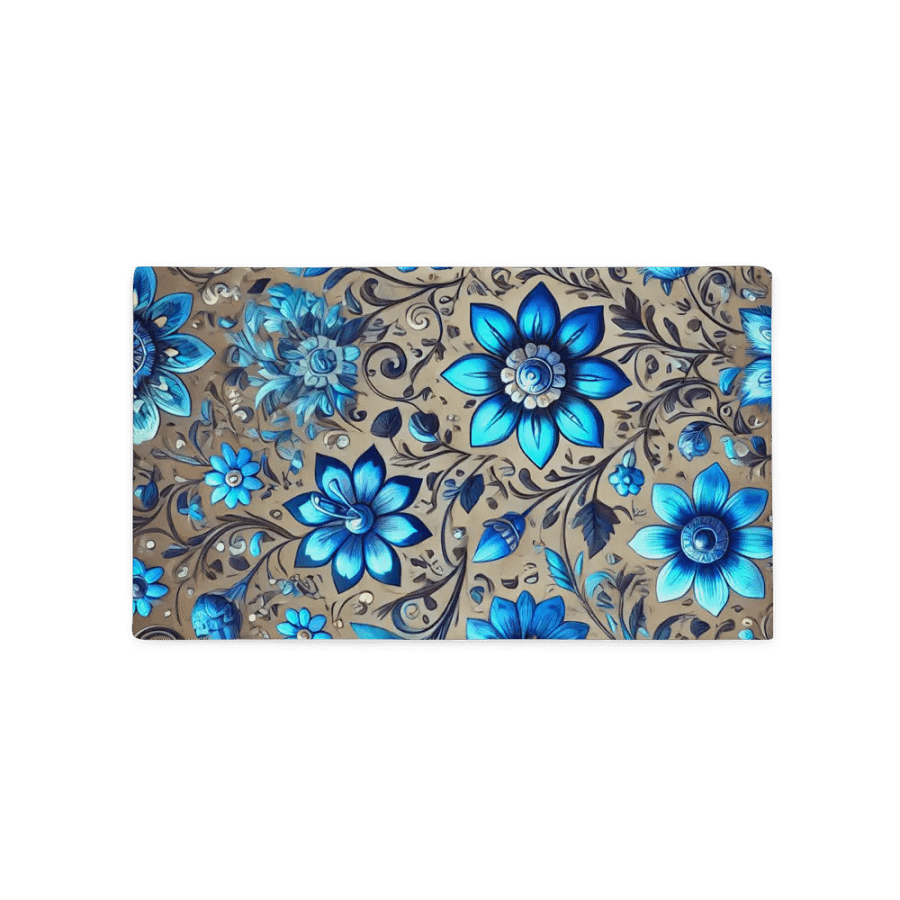 Blue Floral Bliss Pillowcase product image (2)